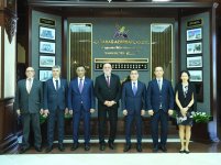 Macar parlamentarilər Milli Məclisdə olublar (FOTO)