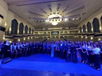 Gəncə Dövlət Filarmoniyasinda Azərbaycan Bəstəkarlar İttifaqinin 90 illiyinə həsr olunan plenum keçirilib (FOTO)