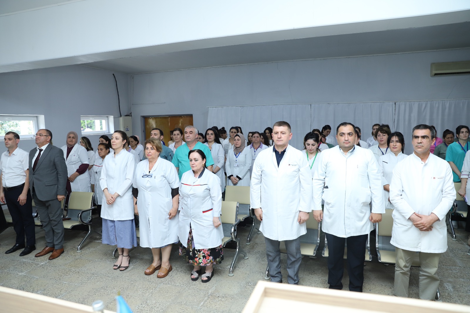 Xaçmaz rayonunda Tibb İşçilərinin Peşə Bayramı Günü qeyd olunub (FOTO)