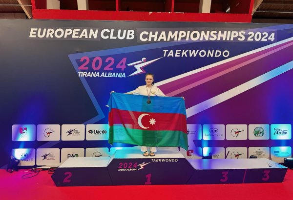 Taekvondoçumuz klublararası Avropa çempionatında gümüş medal qazanıb (FOTO)