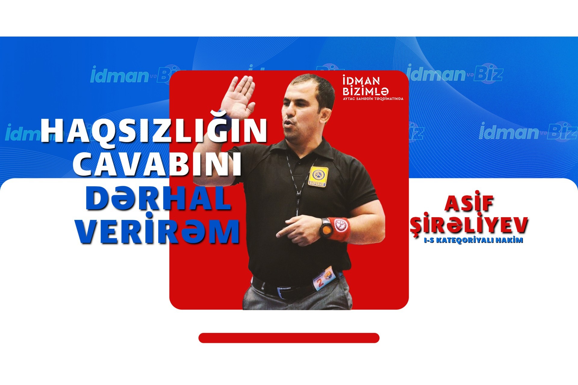 Qadınların güləşini idarə etmək daha çətindir, kişilər peşəkardır - Asif Şirəliyev (VİDEO)