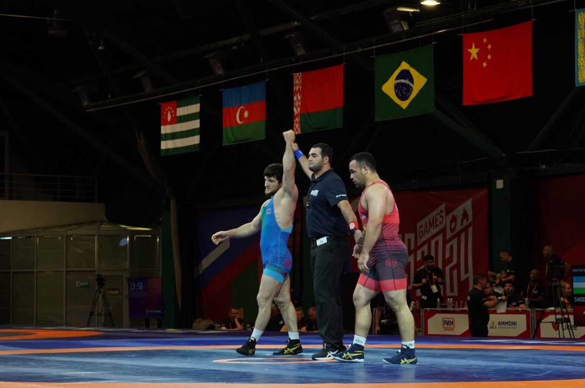 Azərbaycan güləşçisi "BRICS Sports Games Kazan 2024" oyunlarının çempionu olub