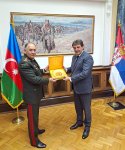 Kərim Vəliyevin  Serbiyaya rəsmi səfəri başlayıb (FOTO)