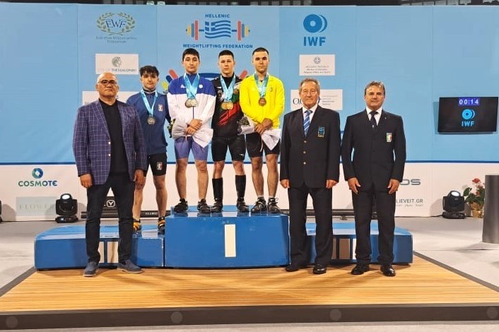 Azərbaycanlı ağırlıqqaldırandan Avropa birinciliyində üç medal birdən