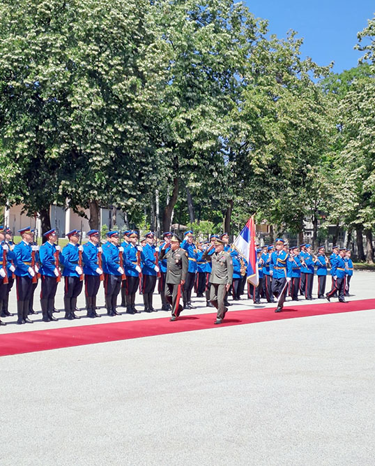 Kərim Vəliyevin  Serbiyaya rəsmi səfəri başlayıb (FOTO)