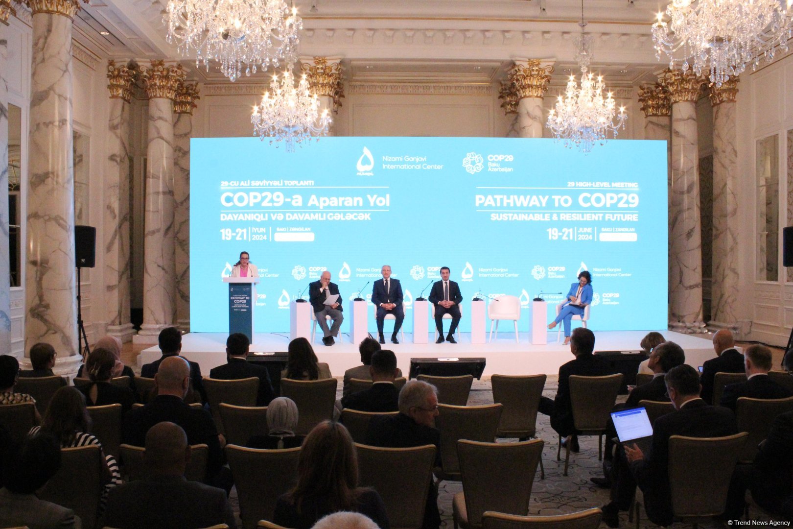 Bakıda “COP29-a aparan yol - Dayanıqlı və Davamlı Gələcək” adlı 29-cu Ali Səviyyəli Toplantı keçirilib (FOTO) (YENİLƏNİB)
