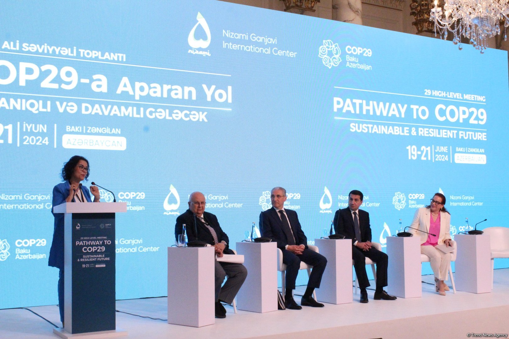 Bakıda “COP29-a aparan yol - Dayanıqlı və Davamlı Gələcək” adlı 29-cu Ali Səviyyəli Toplantı keçirilib (FOTO) (YENİLƏNİB)