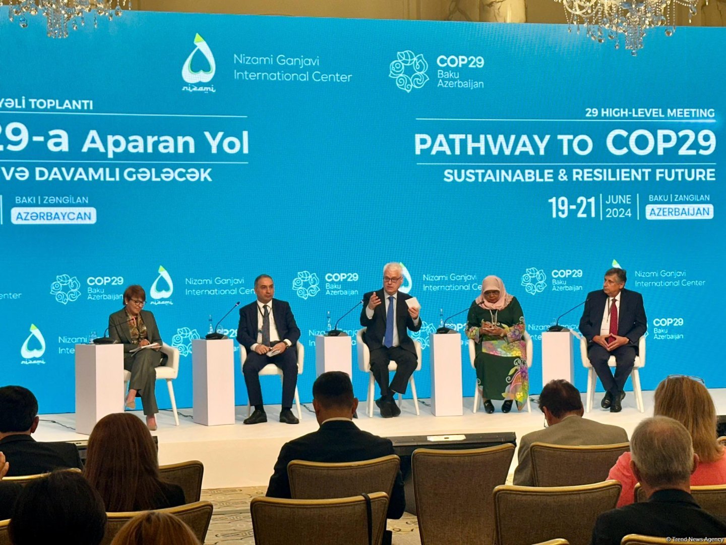 Bakıda “COP29-a aparan yol - Dayanıqlı və Davamlı Gələcək” adlı 29-cu Ali Səviyyəli Toplantı keçirilib (FOTO) (YENİLƏNİB)