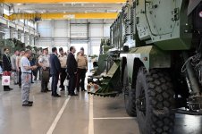 Kərim Vəliyev Serbiyada "Yugoimport SDPR" şirkətində, döyüş sistemləri zavodunda olub (FOTO)