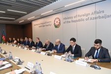 Ceyhun Bayramov Aİ-nin iqlim dəyişikliyinə qarşı mübarizə üzrə komissarı ilə görüşüb (FOTO)