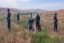 İrandan narkotik vasitənin ölkə ərazisinə keçirilməsinin qarşısı alındı (FOTO)