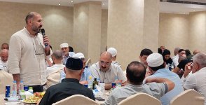 Məkkədə şəhidlərimizin ruhuna ehsan verilib (FOTO)