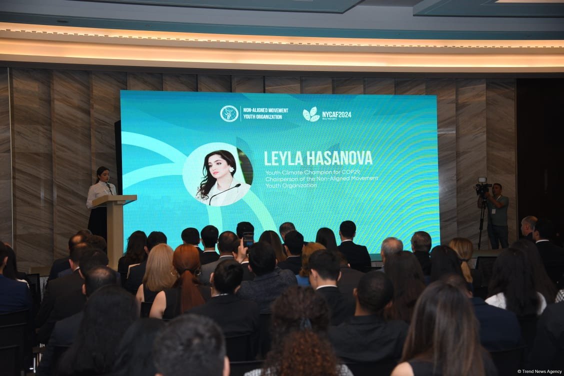 Bakıda Qoşulmama Hərəkatının Gənclər Təşkilatının iqlim dəyişikliyi üzrə fəaliyyətinə dair forum keçirilib (FOTO) (YENİLƏNİB)