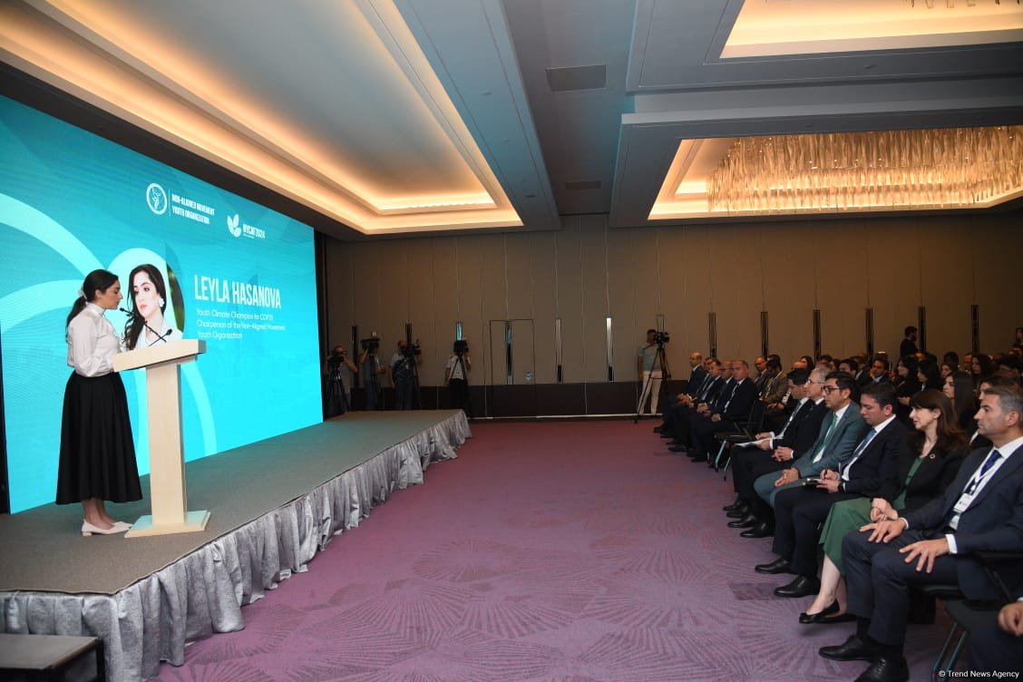 Bakıda Qoşulmama Hərəkatının Gənclər Təşkilatının iqlim dəyişikliyi üzrə fəaliyyətinə dair forum keçirilib (FOTO) (YENİLƏNİB)