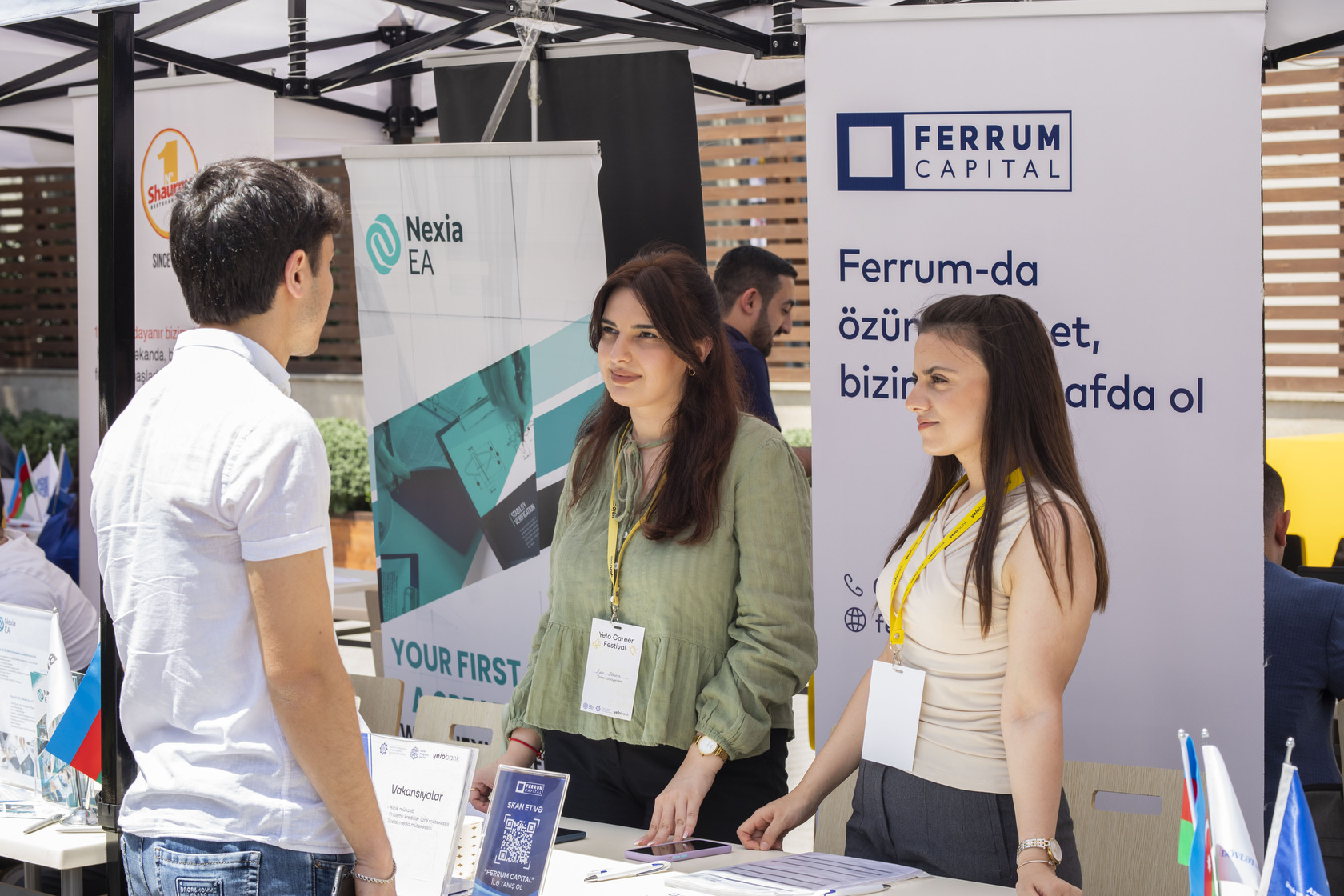 30-dan çox şirkətin iştirakı ilə “Yelo Career Festival” keçirildi (FOTO)