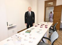 Prezident İlham Əliyev və Birinci xanım Mehriban Əliyeva Bakıda Botanika İnstitutunun yeni binasının açılışında iştirak edib və Nəbatat Bağında görülən işlərlə tanış olublar (FOTO/VİDEO)