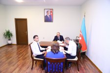 Baş prokuror paytaxtın Binəqədi rayonunda vətəndaşları qəbul edib (FOTO)