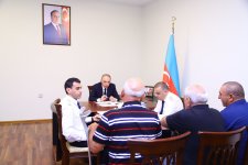 Baş prokuror paytaxtın Binəqədi rayonunda vətəndaşları qəbul edib (FOTO)