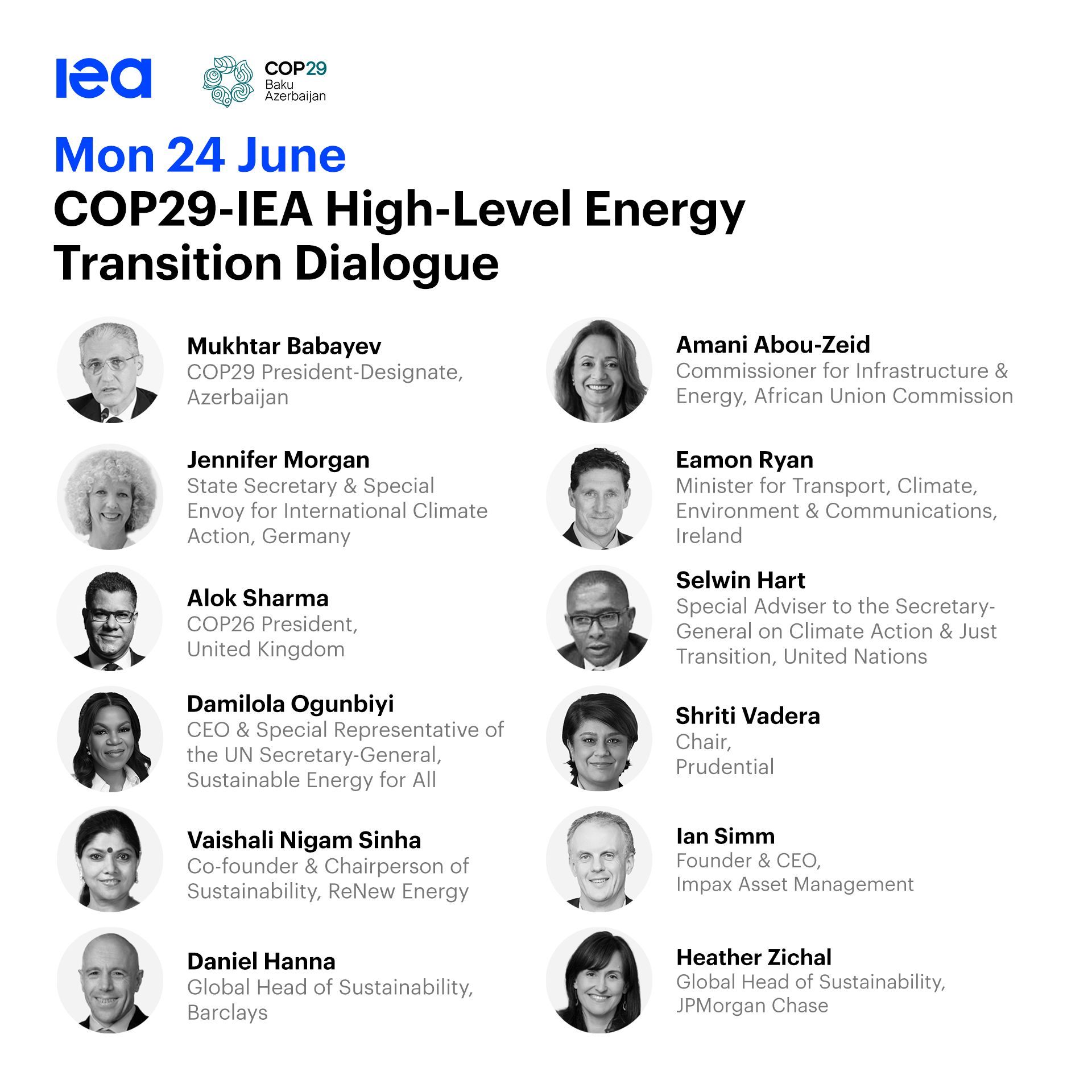 Londonda ikinci IEA-COP29 yüksək səviyyəli dialoq keçiriləcək