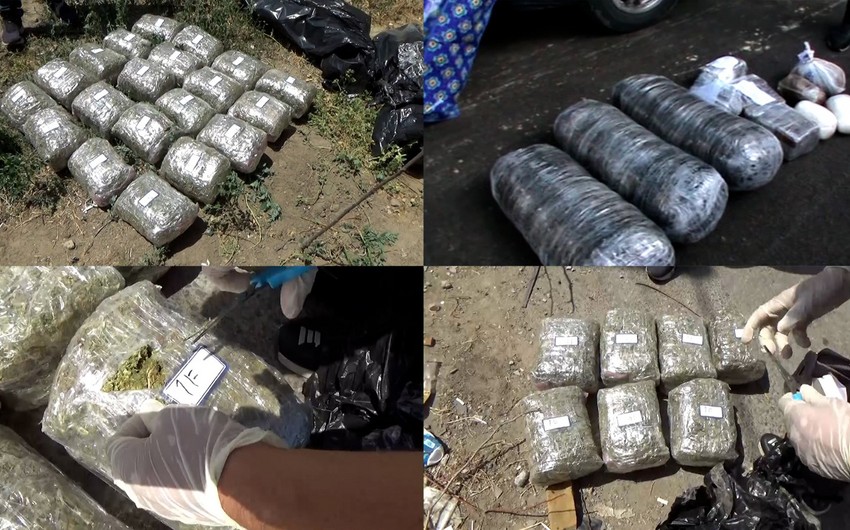 Qaçaqmalçılıq yolu ilə ölkəyə 60 kiloqram marixuana gətirən 3 narkokuryer ələ keçib
