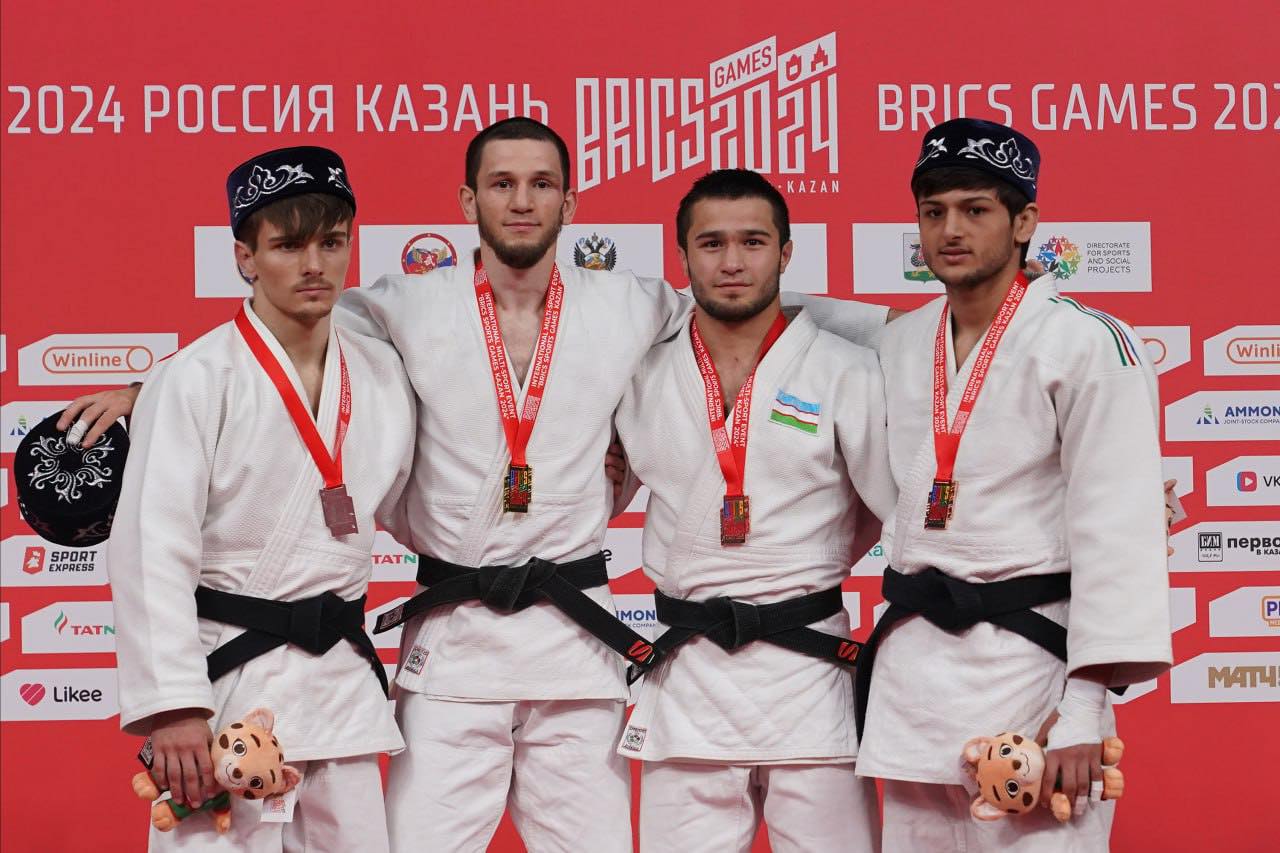 Cüdoçularımız "BRICS Sports Games Kazan 2024" oyunlarında 3 medal qazanıblar (FOTO)