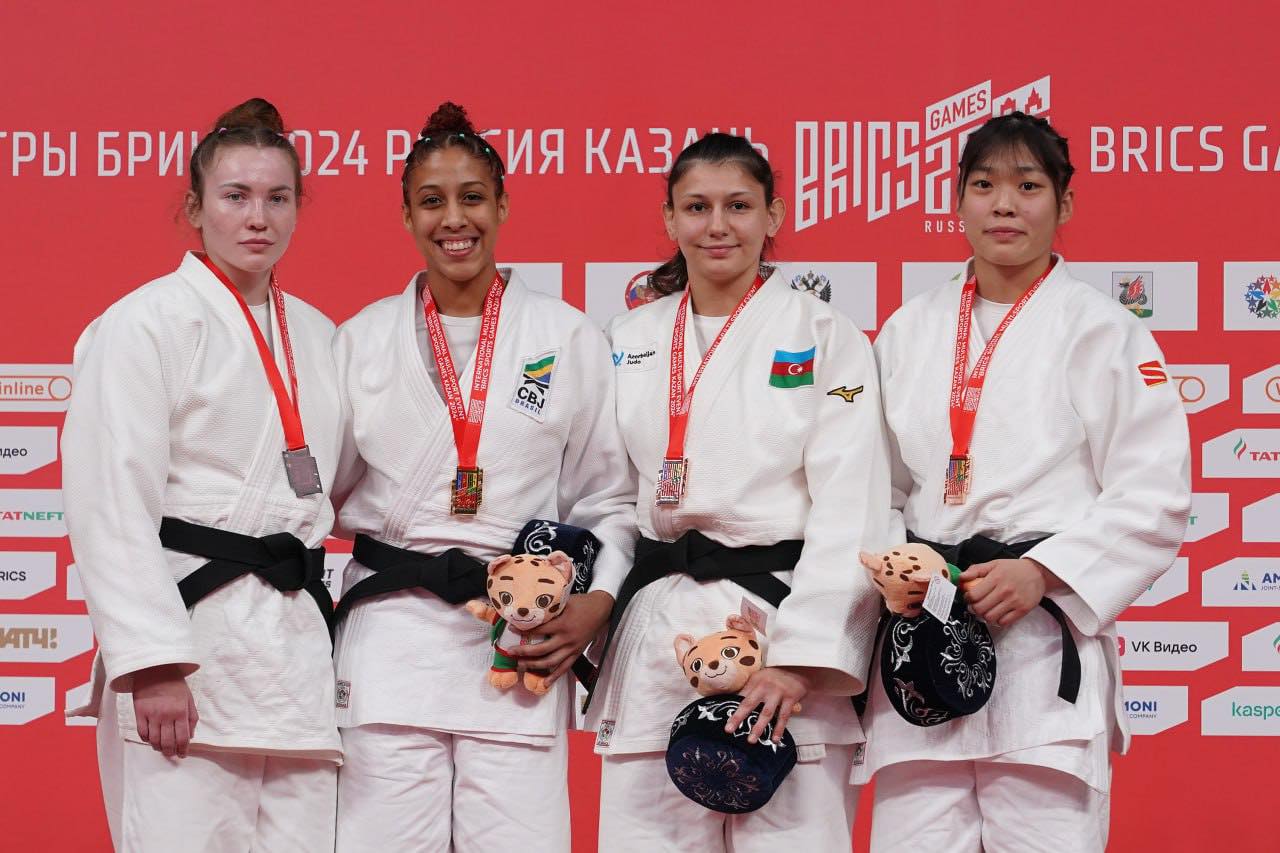Cüdoçularımız "BRICS Sports Games Kazan 2024" oyunlarında 3 medal qazanıblar (FOTO)
