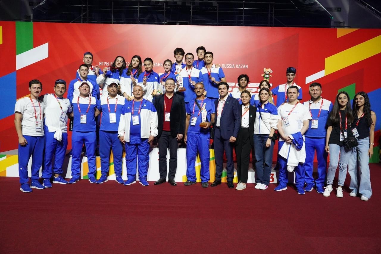 Azərbaycan idmançıları BRICS Oyunlarını 34 medalla başa vurublar