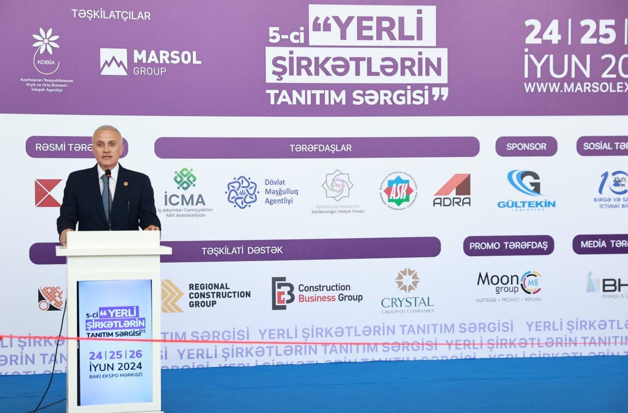 150-dən çox yerli şirkətin məhsul və xidmətlərinin sərgisi keçirilir (FOTO)