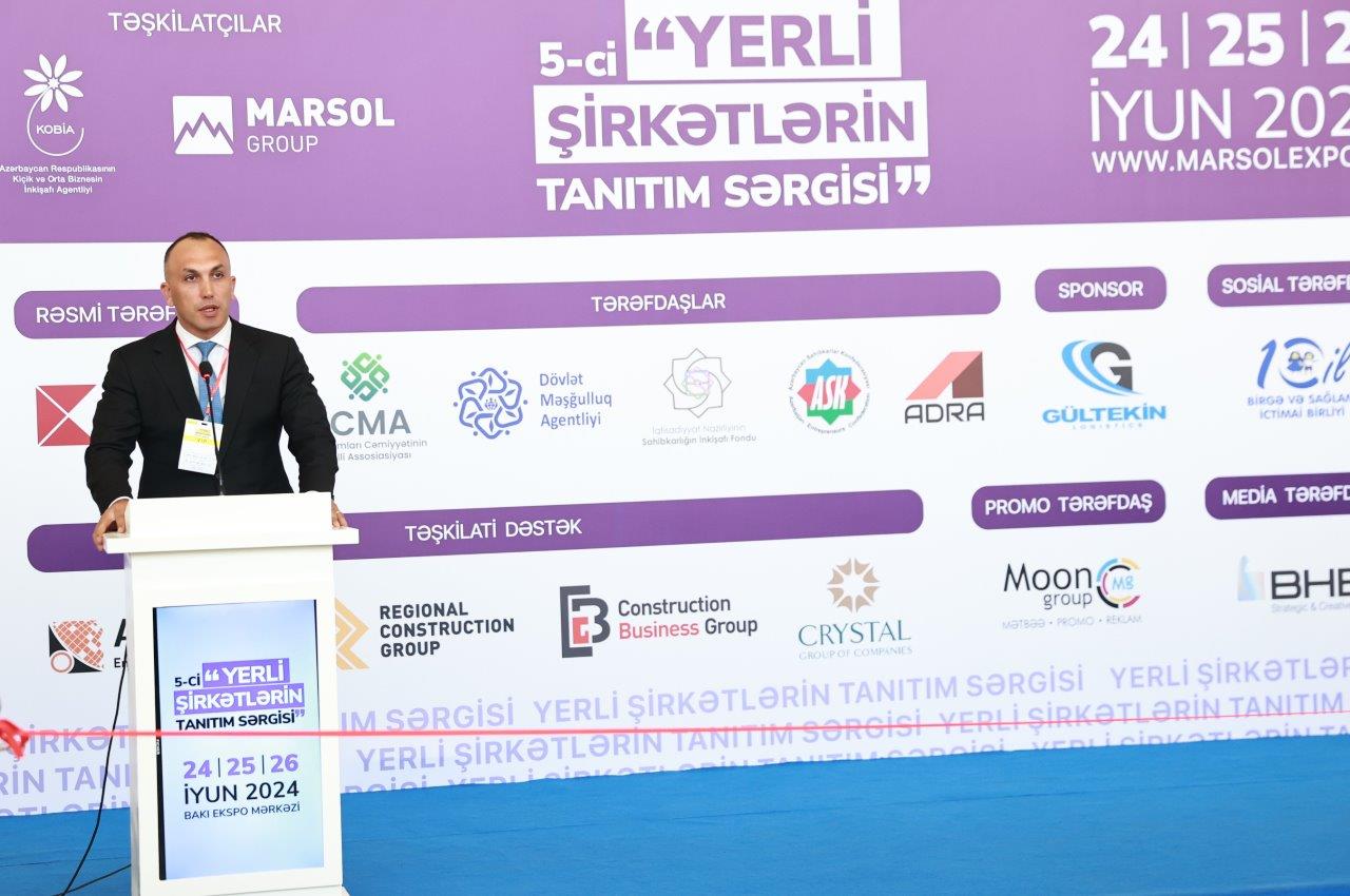 150-dən çox yerli şirkətin məhsul və xidmətlərinin sərgisi keçirilir (FOTO)
