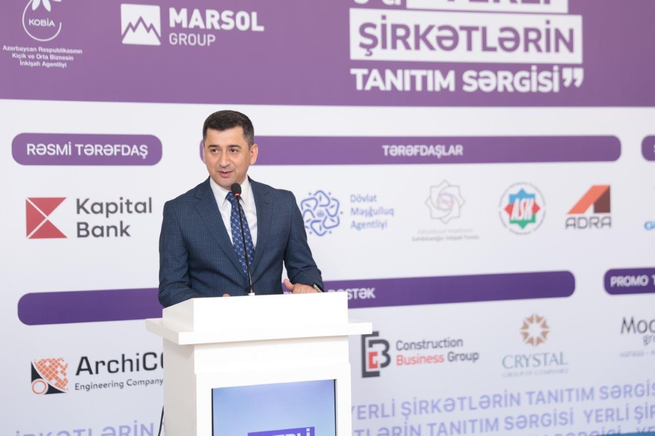 150-dən çox yerli şirkətin məhsul və xidmətlərinin sərgisi keçirilir (FOTO)