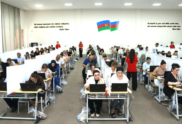 Sertifikatlaşdırma prosesinin test imtahanı mərhələsi yekunlaşdı