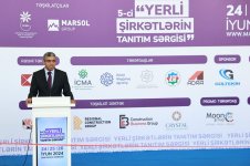 150-dən çox yerli şirkətin məhsul və xidmətlərinin sərgisi keçirilir (FOTO)