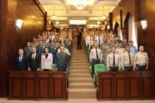 Hərbi Prokurorluqda qazilərlə görüş keçirilib (FOTO)
