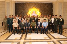 Hərbi Prokurorluqda qazilərlə görüş keçirilib (FOTO)