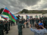 Qubadlı rayonunda sərhədçilərlə görüş olub (FOTO)
