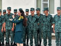 Qubadlı rayonunda sərhədçilərlə görüş olub (FOTO)