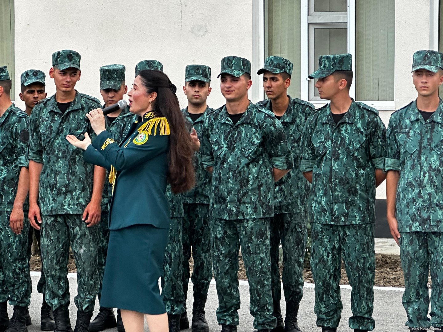 Qubadlı rayonunda sərhədçilərlə görüş olub (FOTO)
