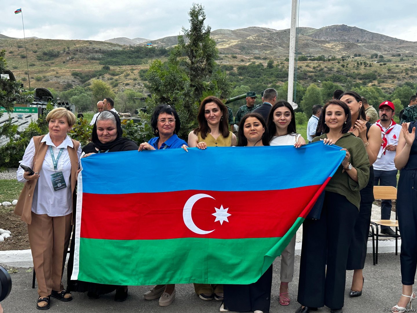 Qubadlı rayonunda sərhədçilərlə görüş olub (FOTO)