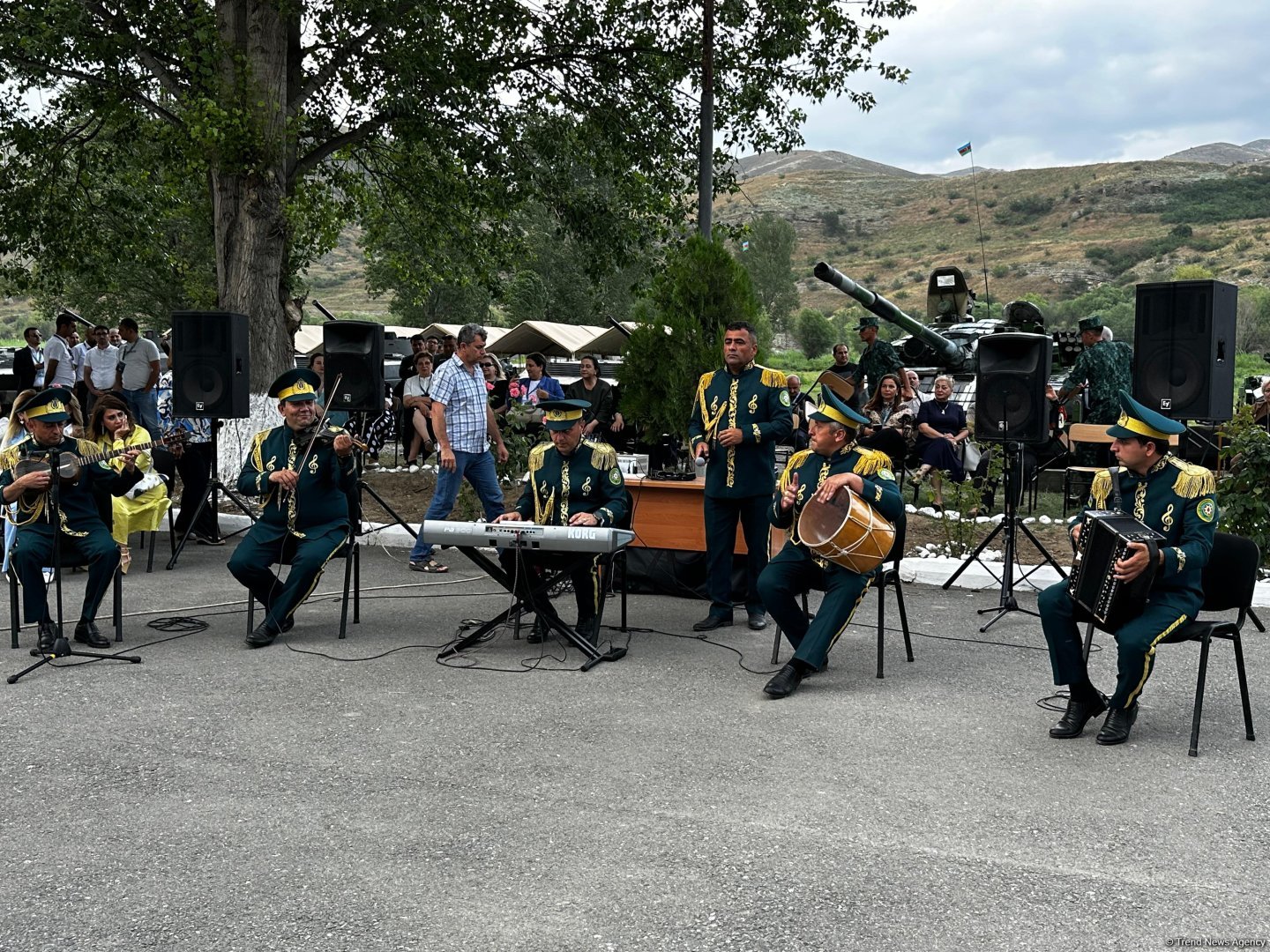Qubadlı rayonunda sərhədçilərlə görüş olub (FOTO)