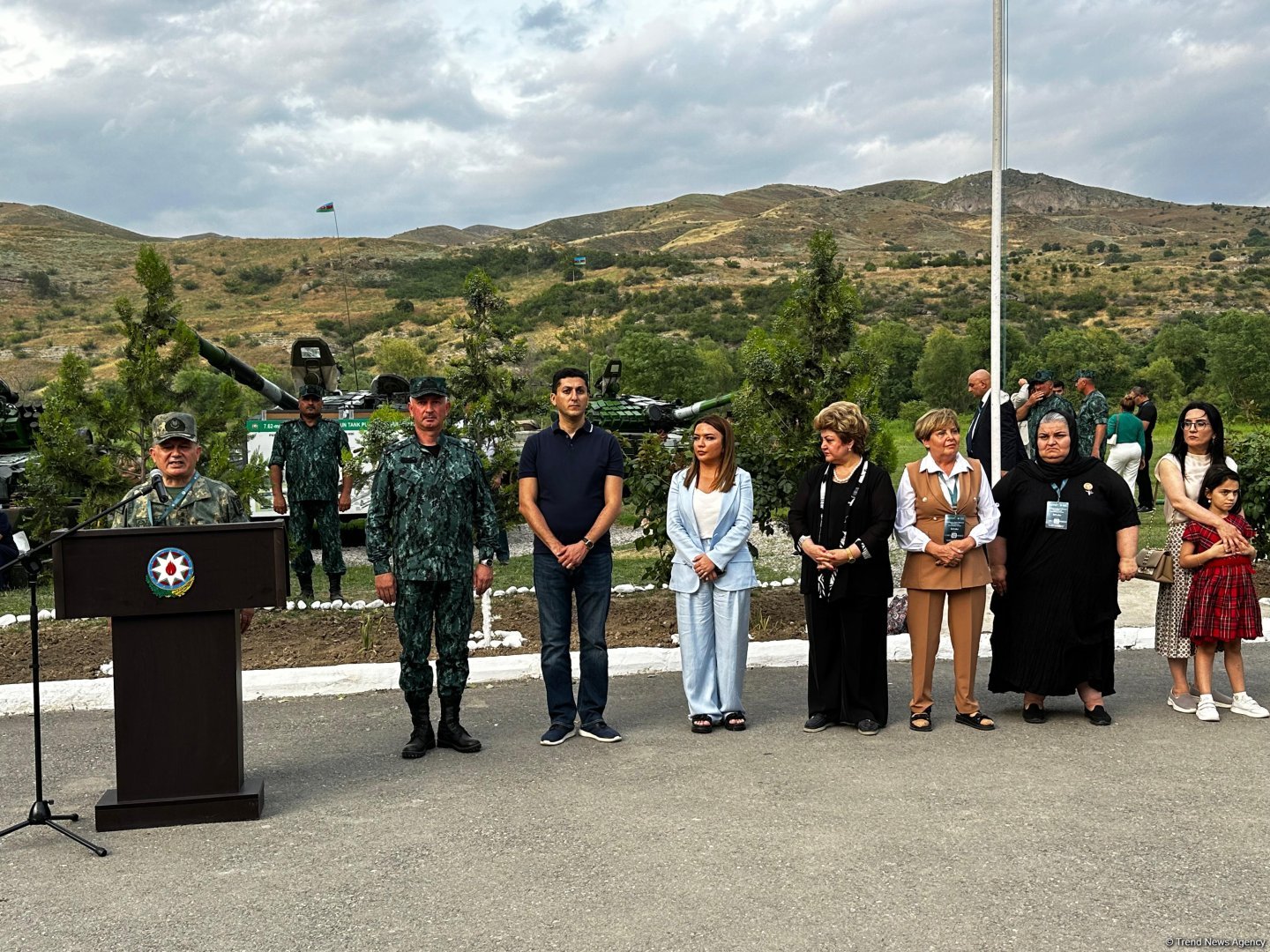 Qubadlı rayonunda sərhədçilərlə görüş olub (FOTO)