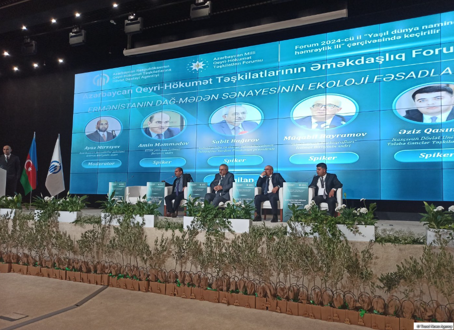 “Ermənistanın dağ-mədən sənayesinin ekoloji fəsadları” adlı panel müzakirə keçirilib (FOTO)