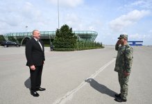 Prezident İlham Əliyevə İtaliyanın “Leonardo” şirkətinin istehsalı olan hərbi nəqliyyat təyyarəsi təqdim edilib (FOTO/VİDEO) (YENİLƏNİB)