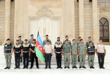 Azərbaycan Ordusunda silsilə tədbirlər keçirilib (FOTO/VİDEO)