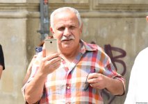 Bakıda hərbi orkestrlərin müşayiəti ilə yürüşlər keçirilib (FOTO/VİDEO) (YENİLƏNİB)