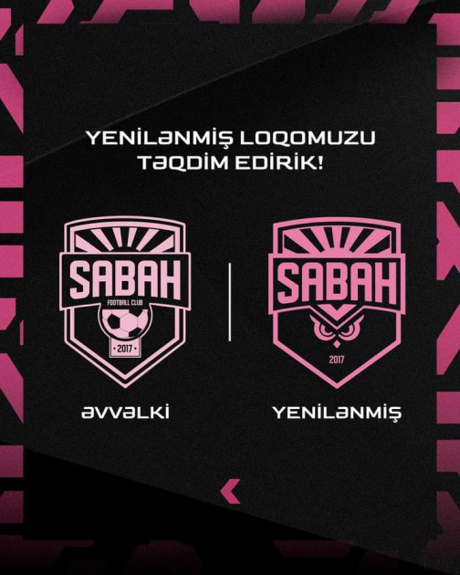 “Neftçi” və “Sabah” klublarının loqoları yenilənib (FOTO)