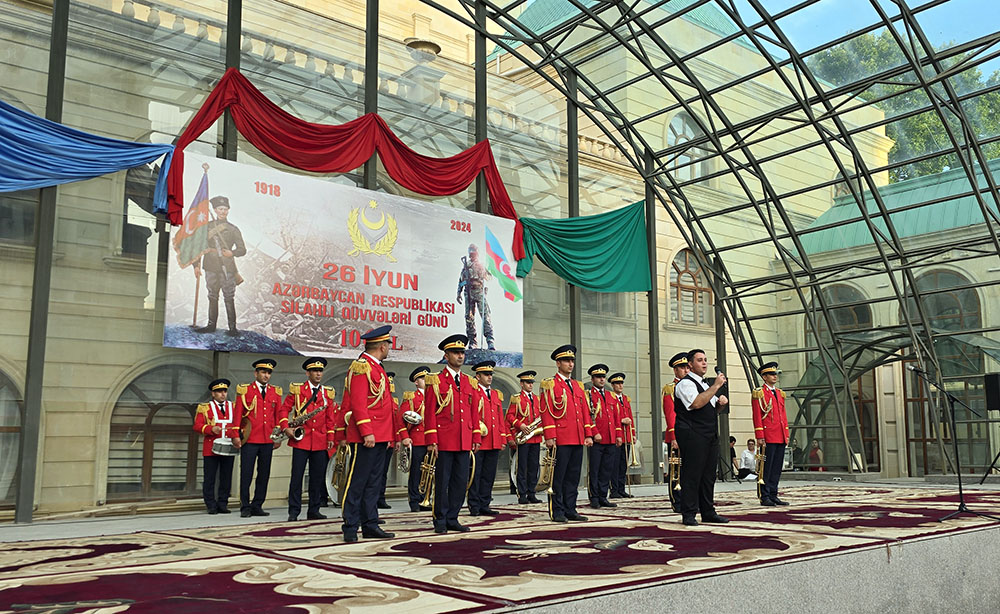 Azərbaycan Ordusunda silsilə tədbirlər keçirilib (FOTO/VİDEO)
