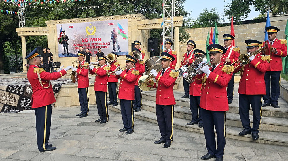 Azərbaycan Ordusunda silsilə tədbirlər keçirilib (FOTO/VİDEO)
