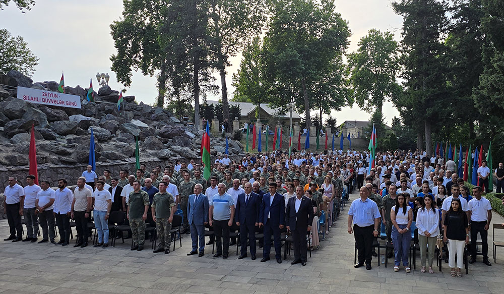 Azərbaycan Ordusunda silsilə tədbirlər keçirilib (FOTO/VİDEO)