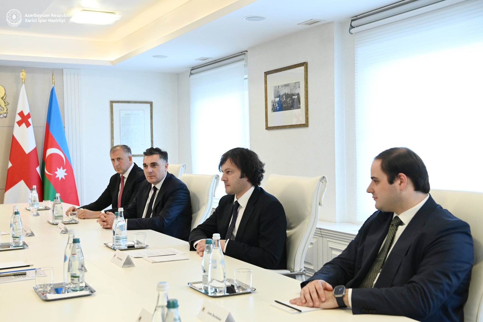 Ceyhun Bayramov Kobaxidze ilə strateji sahələrdə əməkdaşlığın genişləndirilməsini müzakirə edib (FOTO) (YENİLƏNİB)
