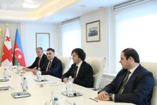 Ceyhun Bayramov Kobaxidze ilə strateji sahələrdə əməkdaşlığın genişləndirilməsini müzakirə edib (FOTO) (YENİLƏNİB)